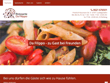 Tablet Screenshot of dafilippo.de